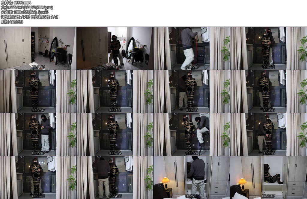 [亚洲绳艺] kilo黑丝旗袍全身紧缚高潮之后又被关进衣柜里放置-丝依依