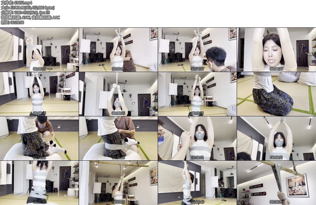 [默示录] 缚艺录小晗双手举起来-丝依依