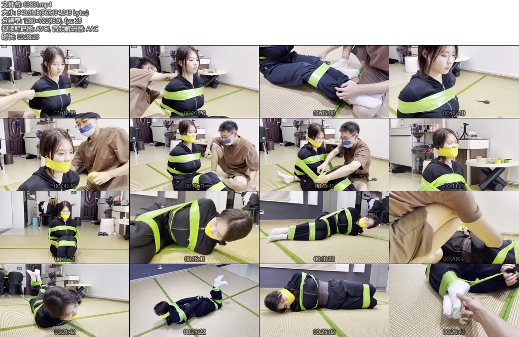 [默示录] 缚艺录小怡白袜驷马TK封嘴叫声很酥麻值得一看-丝依依