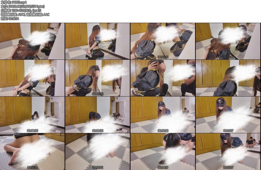 [山水原创] 吊缚强制高潮喷水22-丝依依