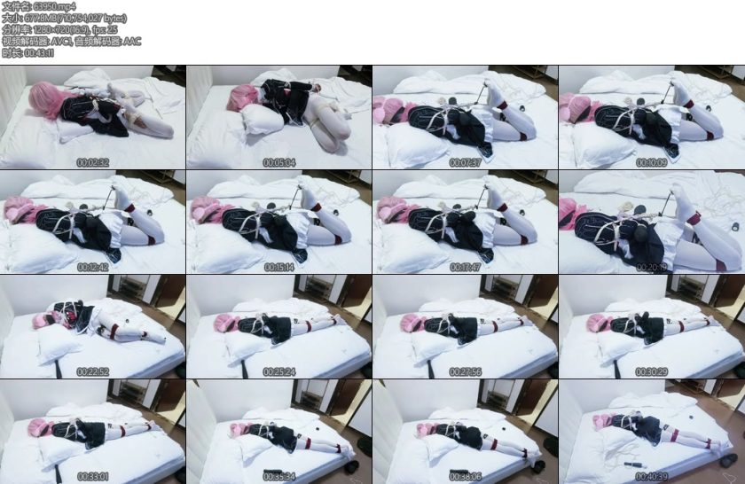 [蕉蕉鱼] 长夜月cos严厉折腿驷马严厉日式驷马紧缚-丝依依