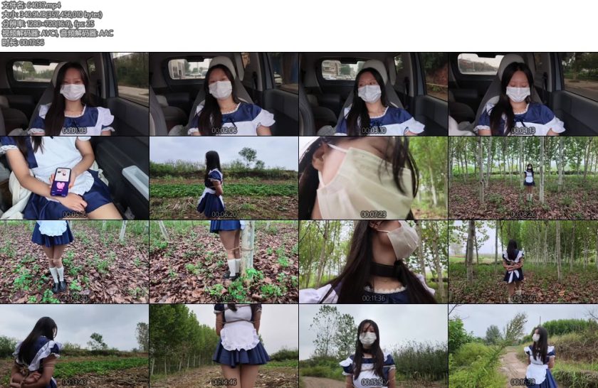 [i克先生] AUnTGzs 户外女仆装啵啵贝日式-丝依依