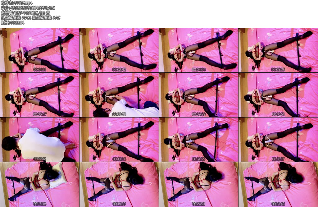 [奶糖原创] 绝对束缚固定体验扣扣全程固定高潮无数跳蛋震动棒滴蜡-丝依依