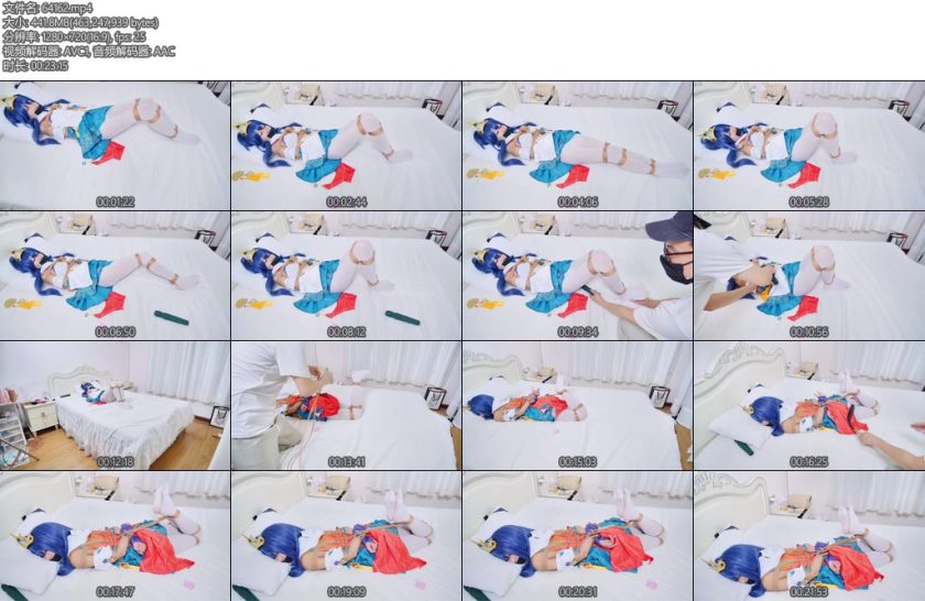 [欧美绳艺] COS云璃捆绑调教-丝依依